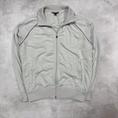 ジップアップジャケット ライトグレー ジャージ Sサイズ