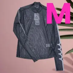 【新品】ムータマリン　シアーモックシャツ　黒　M