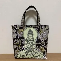 相撲　反物　トートバッグ　ハンドメイド　木瀬　浴衣生地