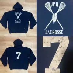 リ*ル様 00s ヴィンテージ RUSSELL ATHLETIC パーカー ネイ