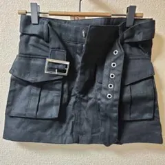 SHEIN 黒いポケット付きタイトスカート