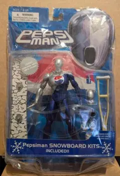 PEPSIMANスノーボーディングペプシマン スノーボードキット付き