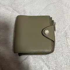 Legato Largo 二つ折り財布 オリーブグリーン