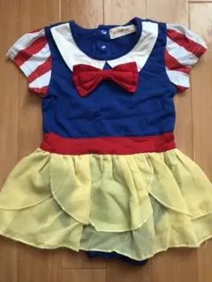 白雪姫風　ハロウィン　ワンピース　ロンパース　95 プリンセスドレス