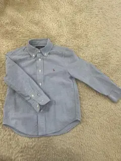 【値下げ中】Ralph Lauren ボタンダウンシャツ サイズ4 水色