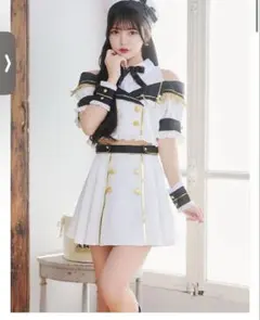 クリアストーン コスプレ アイドル 制服 メゾンカレッジ マリン ホワイトのサムネイル