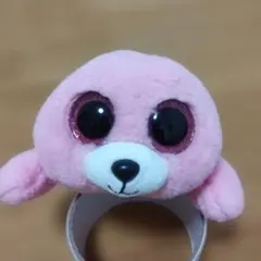 Ty アザラシ ぬいぐるみ ピンクのサムネイル