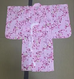キッズ浴衣 120サイズ ピンク 花柄