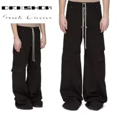 rick owens drkshdw カーゴベラパンツ S ＆バックのサムネイル