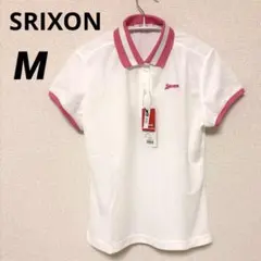 SRIXON スリクソン ゴルフウェア レディースM ポロシャツ ホワイト