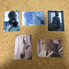 髭切単騎出陣　戦闘・軽装ver ブロマイド　5種　刀ミュ　ミュージカル刀剣乱舞