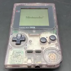 【動作確認済】GAME BOY Pocket クリアパープル本体