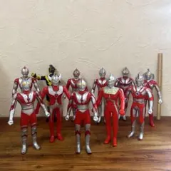 ウルトラマン　ソフビ人形　10体セット