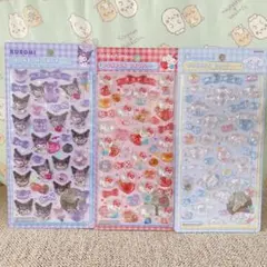 【正規品】ボンボンドロップシール☆サンリオ 第二弾 キティ クロミ シナモロール