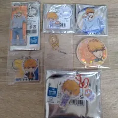 國神錬介　缶バッジ　キーホルダー　ネームリングチャーム　サンリオ　ブルーロック