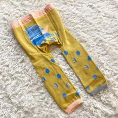 未使用 rag mart ラグマート アニマル柄 黄色 レギンス 90cm