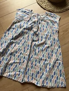 ラーゴム　サマンサモスモス　総柄　ノースリーブ　ワンピース　ピンク　春夏のサムネイル