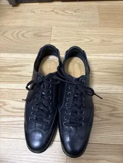 COLE HAAN レザースニーカー ブラック メンズ