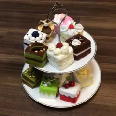 フェルトおままごと　ケーキバイキングのサムネイル