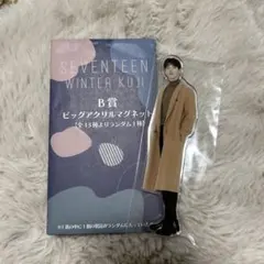 SEVENTEEN WINTER KUJI B賞 ビッグアクリルマグネット