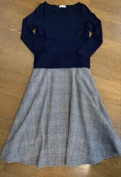 ナチュラルビューティーベイシック　スカート　XS