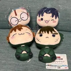 忍たま　桜もちぴこの段　伊作、長次、乱太郎、きり丸セット
