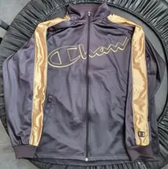 チャンピオン トラックジャケット ゴールド ジップアップ XO