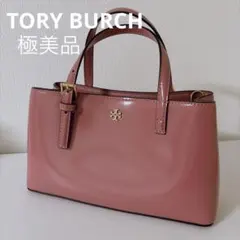 海外限定✨トリーバーチ ショルダーバッグ エマーソン ミニ トート　ピンクのサムネイル