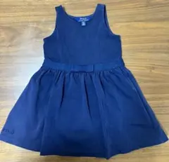 ラルフローレン　ワンピース3T 90.95.100cmネイビー受験用