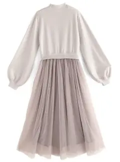 黒ワンピース ロングワンピース