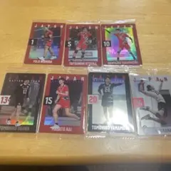 日本代表バレーボール選手✨トレーディングカードセット✨西田有志小川智大、山本智大