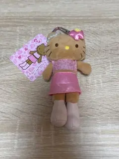 ハローキティ GOGOギャル　スタイルアップマスコット 日焼けキティ　足長キティ