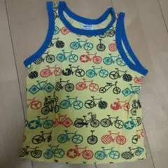 BREEZE 自転車柄 タンクトップ 130