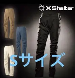 新品✨】XShelter 断熱β ライトウォームストレッチパンツ S ブラック