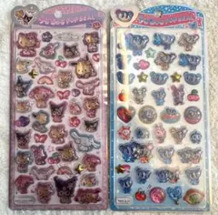 うるちゅる　日焼け　エンジェルブルー　サンリオ　なかむらくん　シール　pop