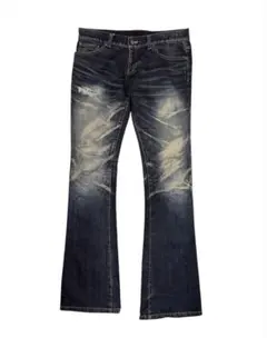 00s archive tornado mart flare denim y2k - メルカリ