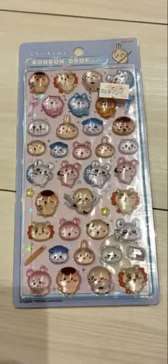 【国内正規品】ちいかわ ボンボンドロップシール 第二弾 みんな ポーズ