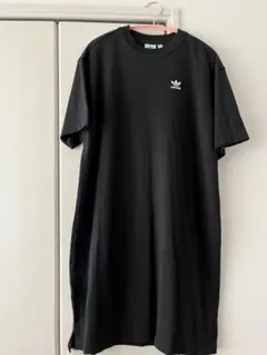 adidas Originals トレフォイルロゴ 半袖Tシャツ ブラックのサムネイル