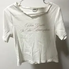 ナイスクラップ ロゴプリント 半袖Tシャツ ホワイト NICE CLAUPのサムネイル