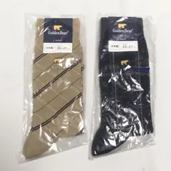 新品未使用　golden bear 靴下　ソックス　刺繍　ロゴ　25 26 27のサムネイル