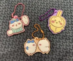 ちいかわ　ぷっくりラバマスグミ(第一弾) ラバーマスコット　3種