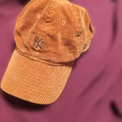 ニューエラ コーデュロイ ニューヨーク・ヤンキース キャップ　レディース　メンズ