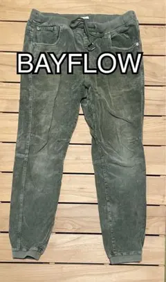 BAYFLOW ジョガーパンツ オリーブグリーン
