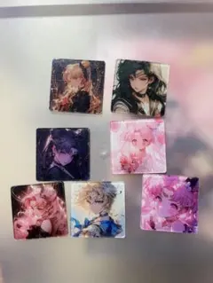 セーラームーン　アクリルミラー7個セット