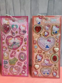 サンリオ キラキラ ジュエルシール 2枚セット