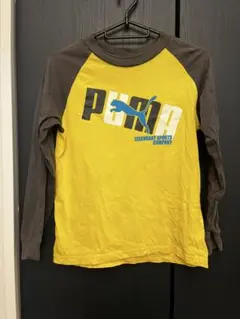 PUMA 長袖カットソー 140サイズ イエロー