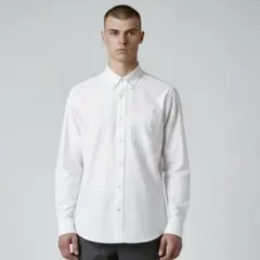 ユニクロ ホワイト オックスフォードシャツ Mサイズ