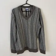 abahouse グレーブラウン　ウール　軽量　ニット　セーター