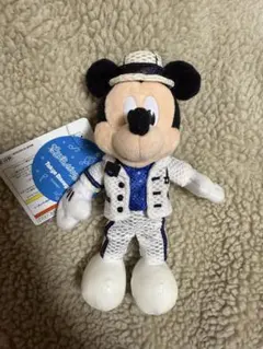 【新品タグ付】クラブマウスビート　ミッキー　ぬいぐるみバッチ　ぬいば