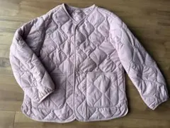 未使用UNIQLOキッズ キルティングジャケット 140ピンク ユニクロ
